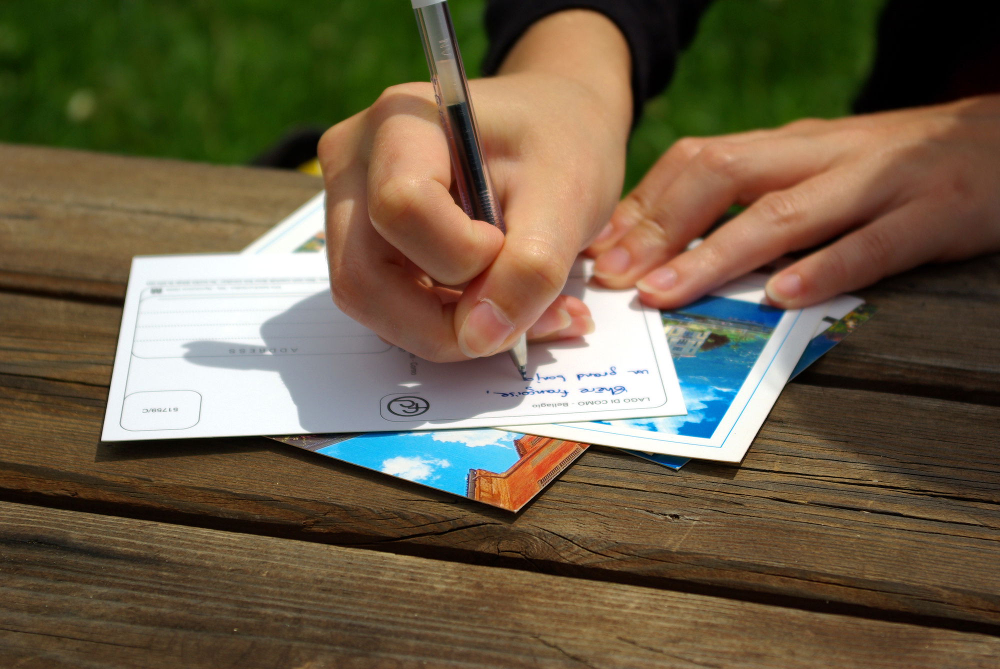 Postcard Writing